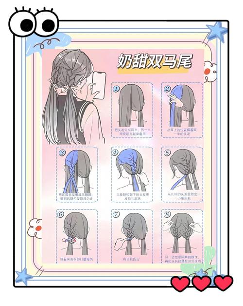 日系双马尾编发教程中短发姐妹_减龄时尚,女神范必备! 日系双马尾编发教程中短发姐妹_减龄时尚,女神范必备!