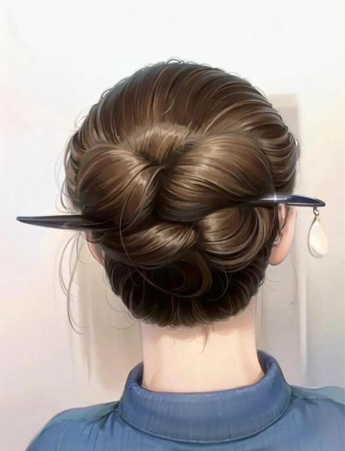 不扯头皮的扎头发方式_低马尾高马尾盘发及辫子教程