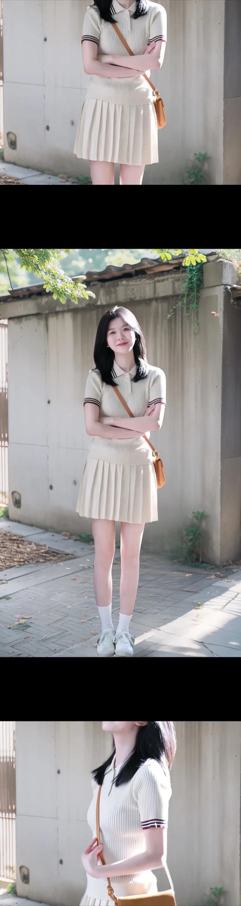 40岁的女人能穿百褶裙嘛_百褶裙显年轻，四五十岁女性穿搭指南