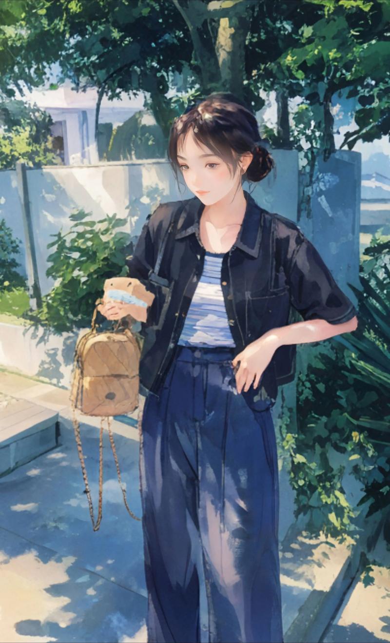 深蓝色半身长裙上衣如何搭配_穿出N种时尚感！