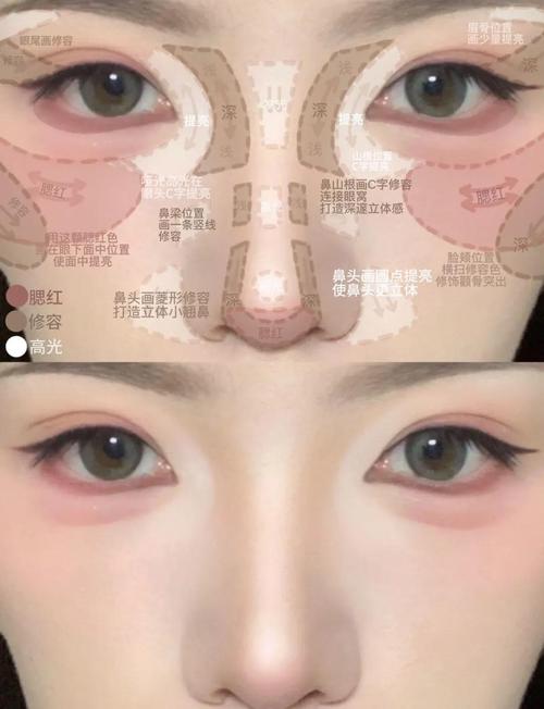 鼻子怎么化妆才不斑驳_鼻子易卡粉？底妆鼻影要讲究