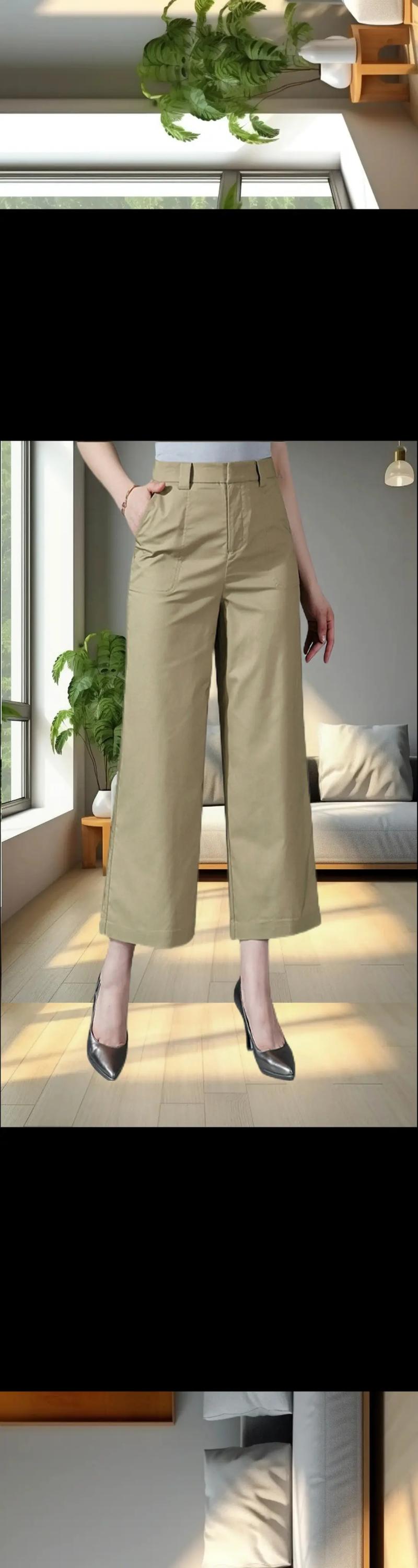 中老年穿哪种裤型好_阔腿九分棉麻短裤百搭