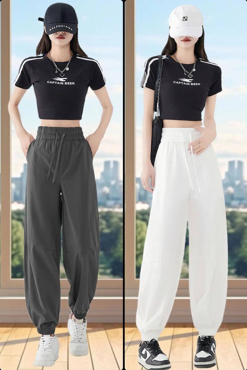 运动裤怎么搭配衣服女_运动裤百搭时尚，休闲正式皆可穿！
