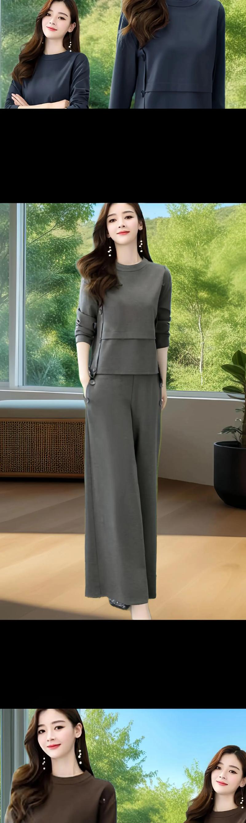 40到50岁女人衣服搭配_简约高级，质感气质两不误