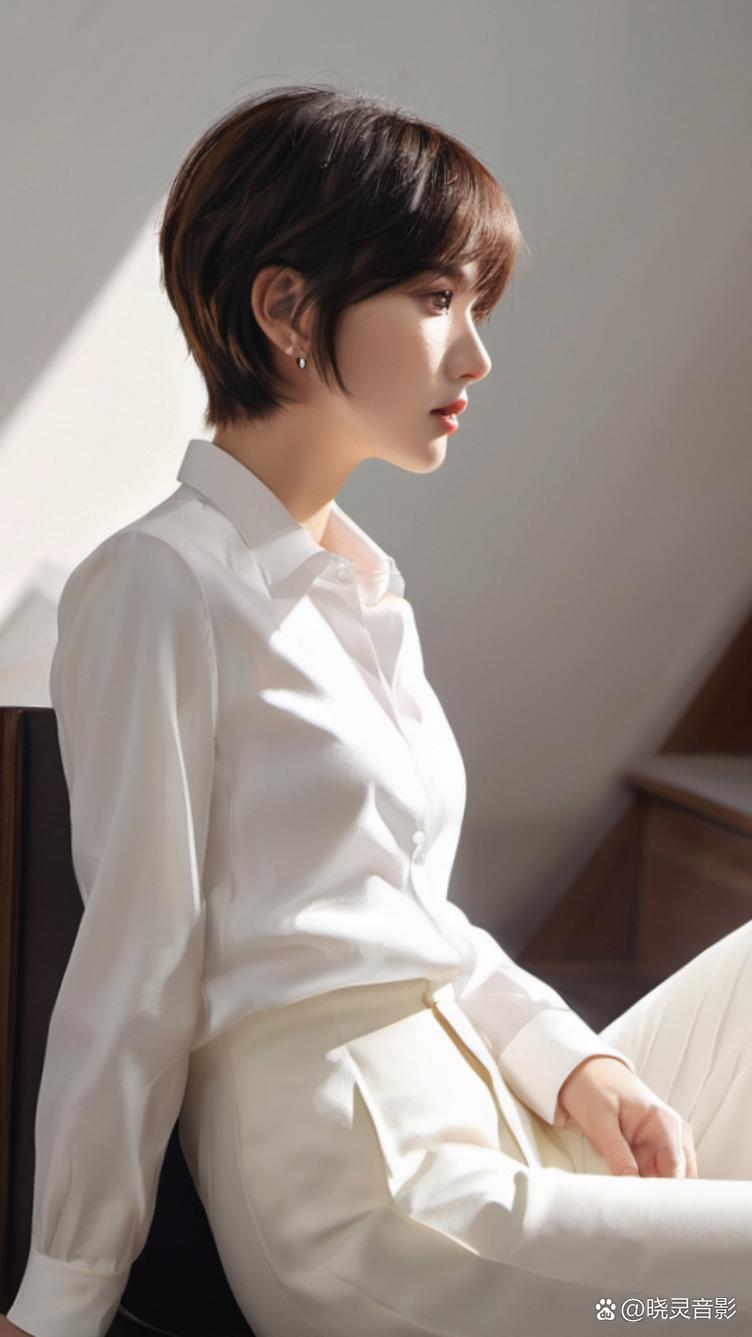 黑发短发发型 女_修饰脸型，展现自信与个性