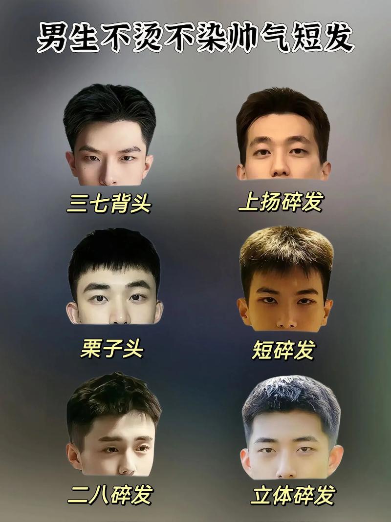 有没有不用烫也好看的发型男_不烫不染帅气发型推荐