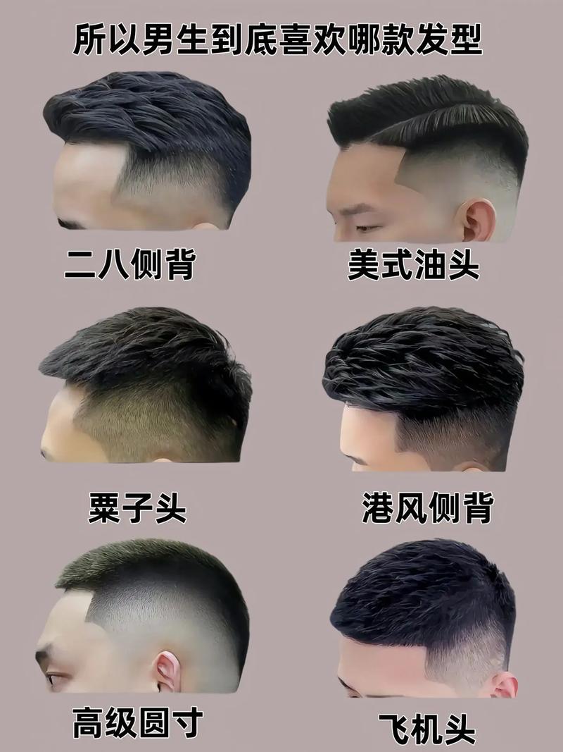 男发型2025流行发型_2025男士流行极简短发，利落时尚选哪个？