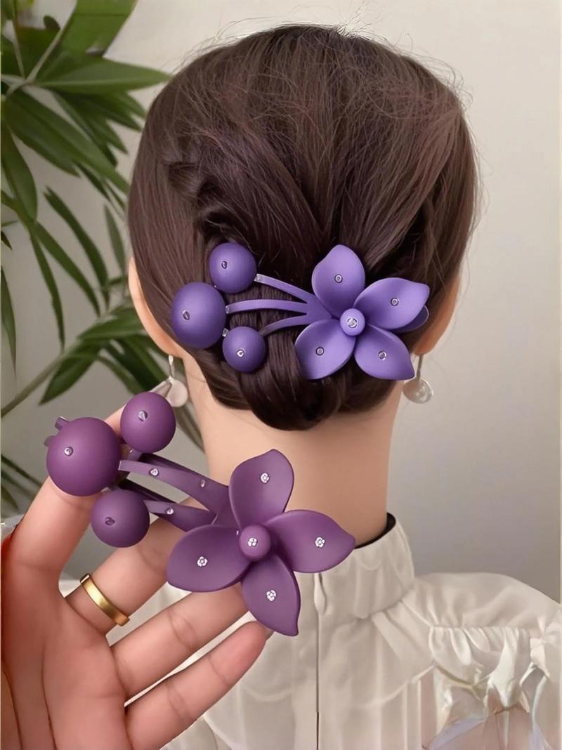 夹发夹的发型_时尚发夹造型好帮手