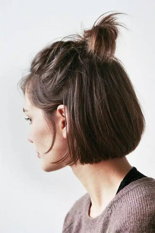 半头发型_半扎发显年轻，马尾丸子头时尚