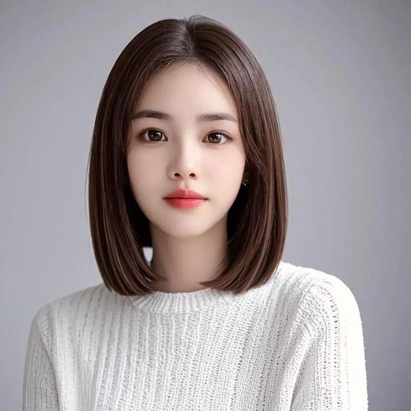 我剪什么发型好看_选对发型看脸型，鹅蛋脸多样搭配，锁骨直发显气质