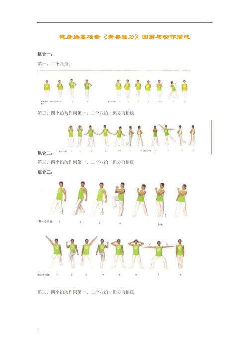 8X8拍的健美操动作_健美操64拍编排,提升协调力量 8X8拍的健美操动作_健美操64拍编排,提升协调力量