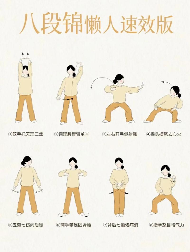 来大姨妈可以练八段锦吗_经期练八段锦？量多慎做！