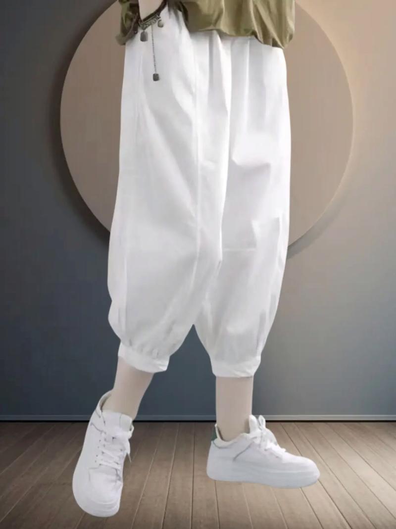 胖的人不适合穿松紧裤吗_胖人巧穿松紧裤，显瘦又时尚