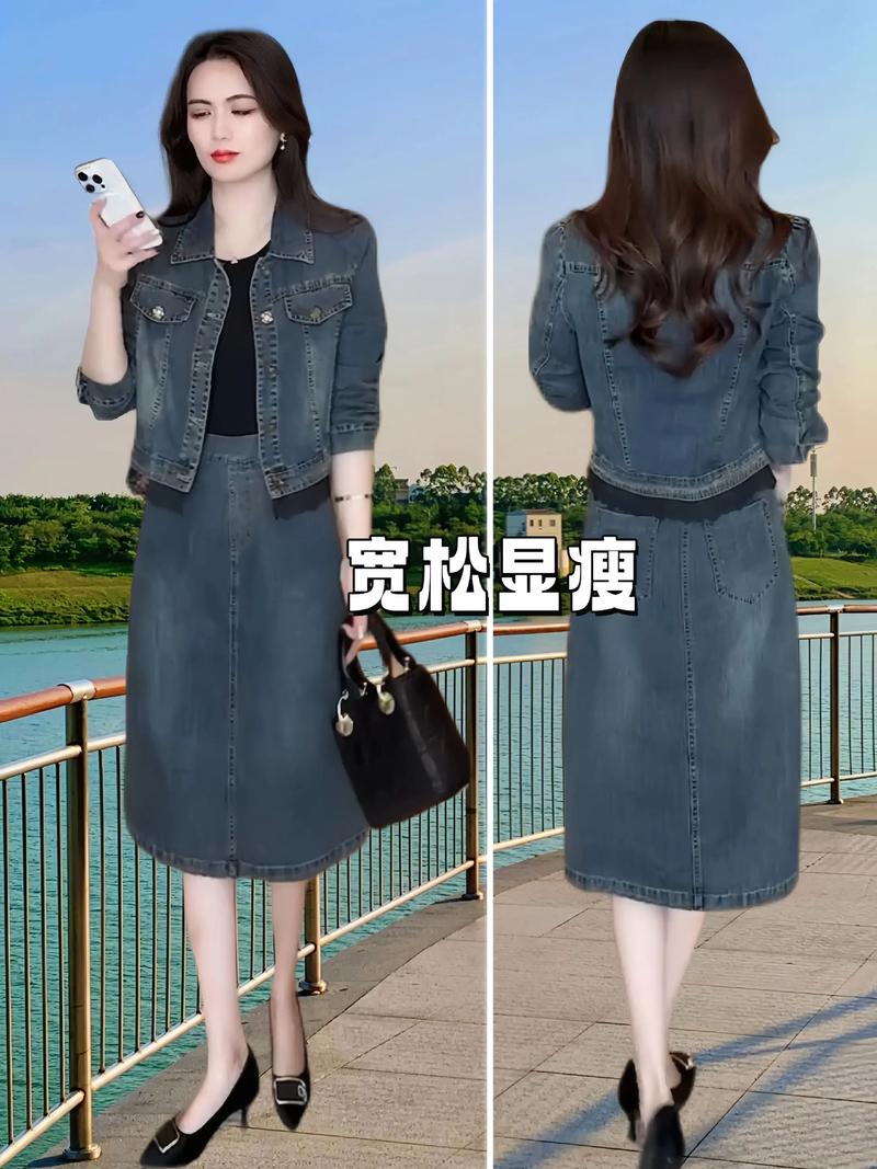 适配过膝牛仔裙的上衣_过膝牛仔裙搭出百变风格