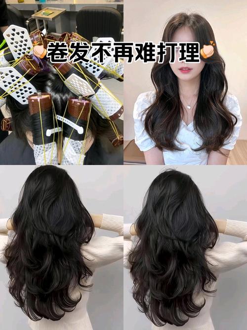 s卷发型中长发教程_慵懒优雅多变造型