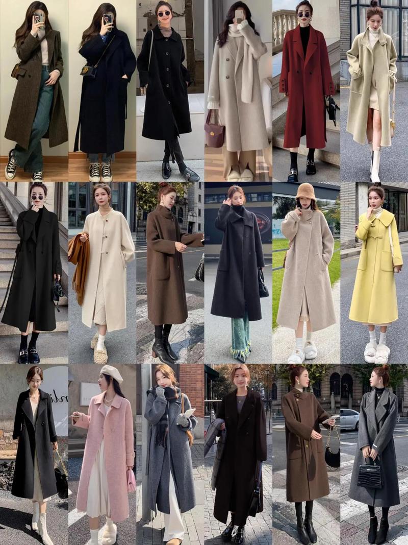 毛呢大衣配什么裤子好看女_咖啡色毛呢风衣搭配裤子的多种风格