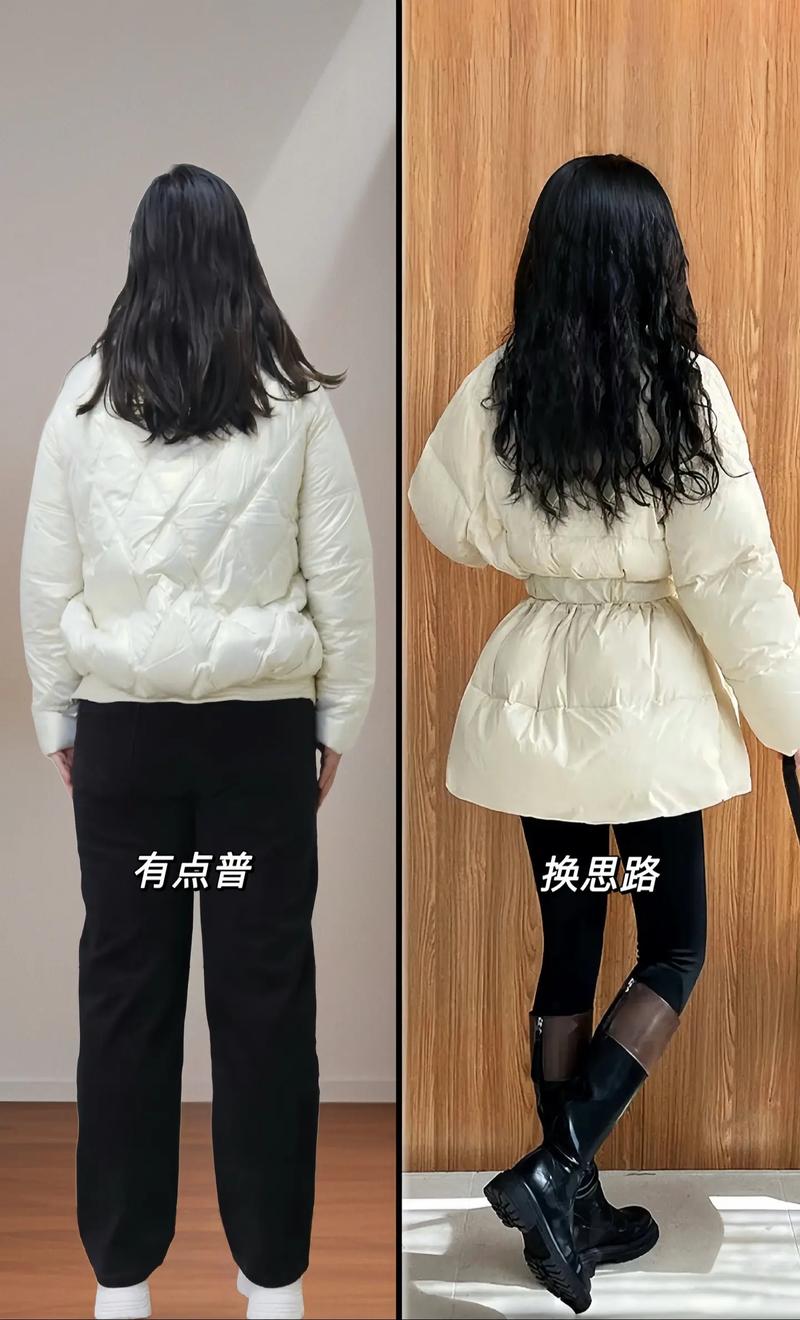 收腰羽绒服适合什么人穿_时尚收腰羽绒服，保暖显高小个子必备！