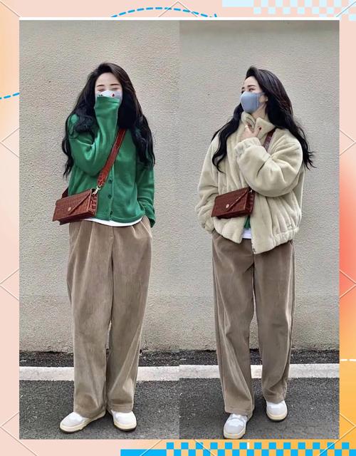 灯芯绒裤子配什么上衣_灯芯绒裤回归潮，显高保暖，复古又高级！