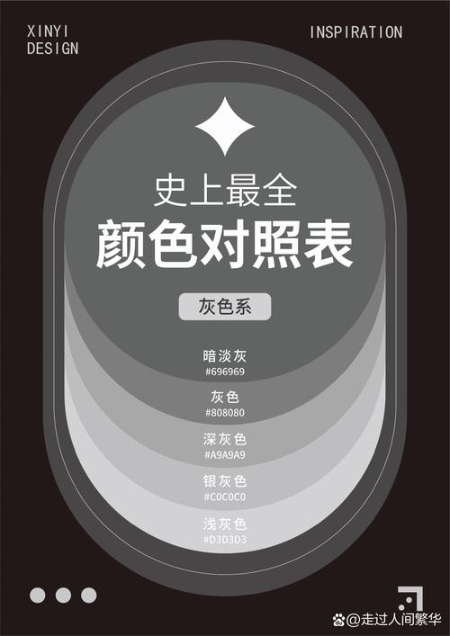 深灰色三个最佳配色表_稳重清新温馨个性，时尚实用