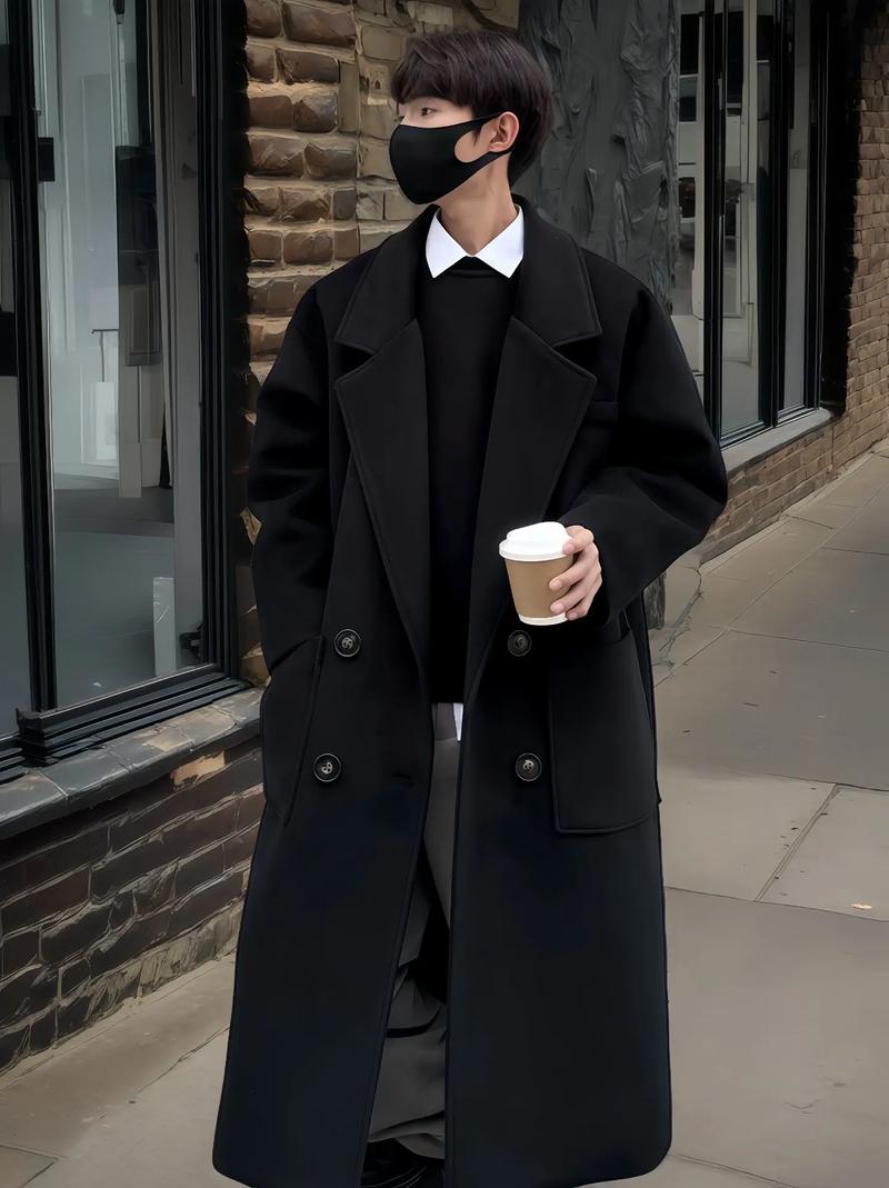 男毛呢大衣配什么裤子_休闲裤日常，西装裤正式