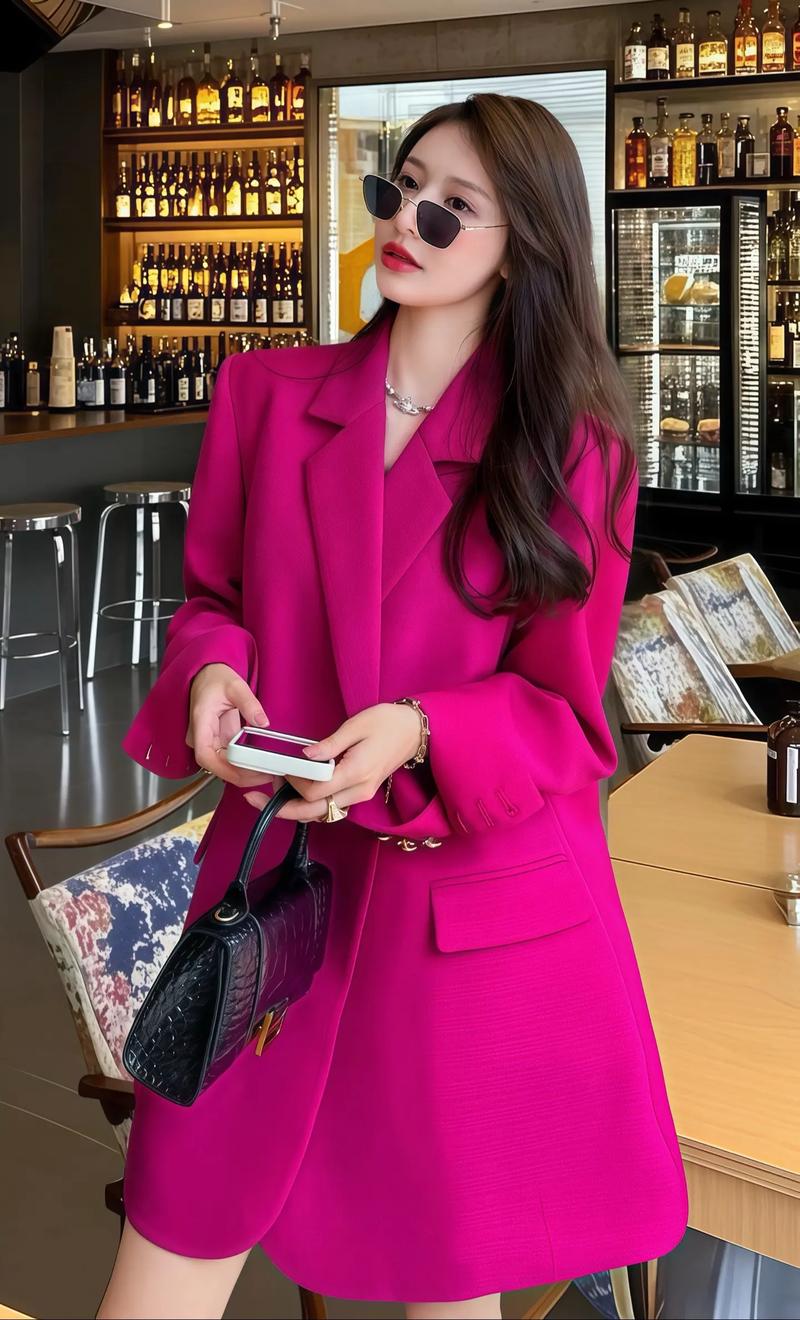 玫红色外套配什么色打底好_玫红外套配不同内搭,穿出多样时尚感 玫红色外套配什么色打底好_玫红外套配不同内搭,穿出多样时尚感