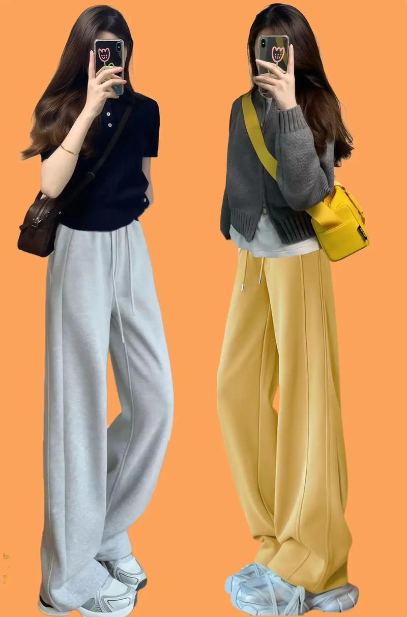 拖地裤的10种搭配技巧_小个子女生必备拖地裤穿搭技巧