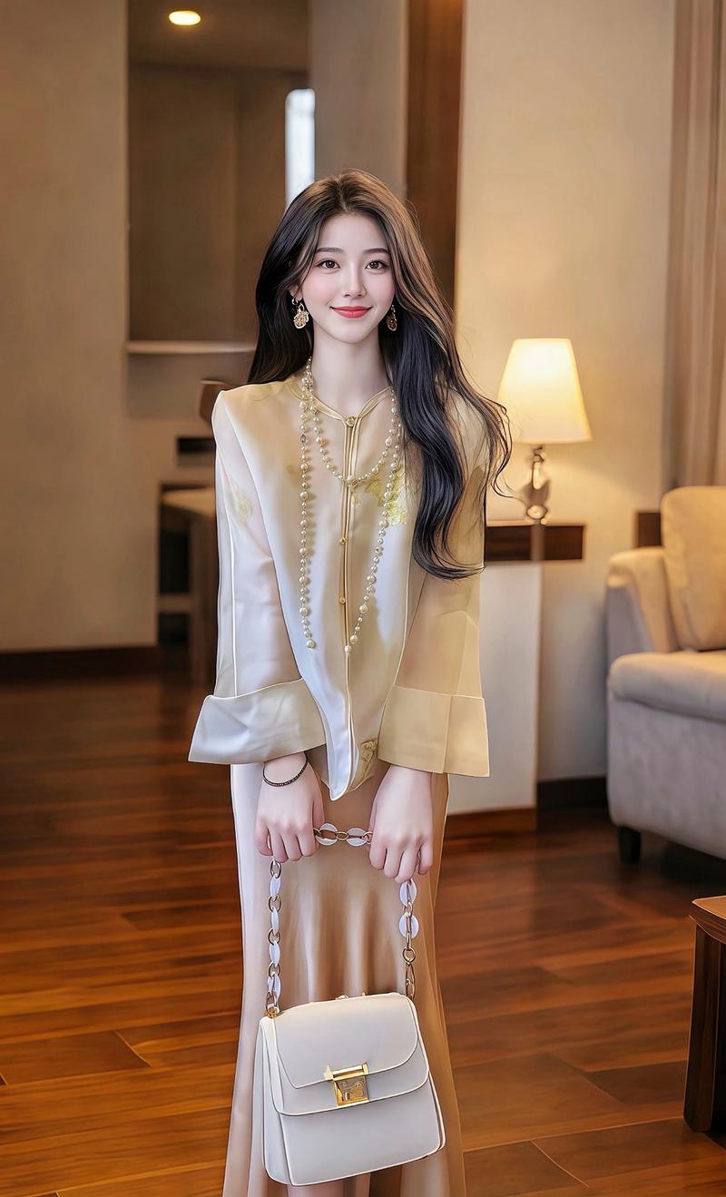 香槟色搭配什么颜色_高贵清新温柔时尚多种风格