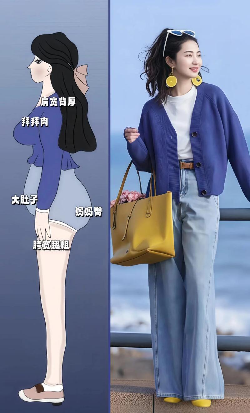 浅白蓝色连帽毛衣外套搭配_百搭又高级，时尚必备