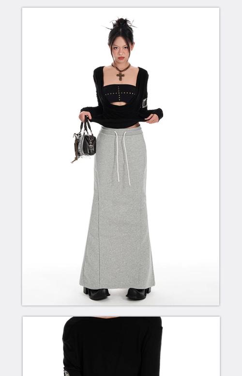 深灰色包臀裙上衣搭配_优雅性感多风格穿搭