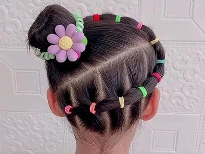 开运动会怎么扎头发_防乱防松散，发型保持好