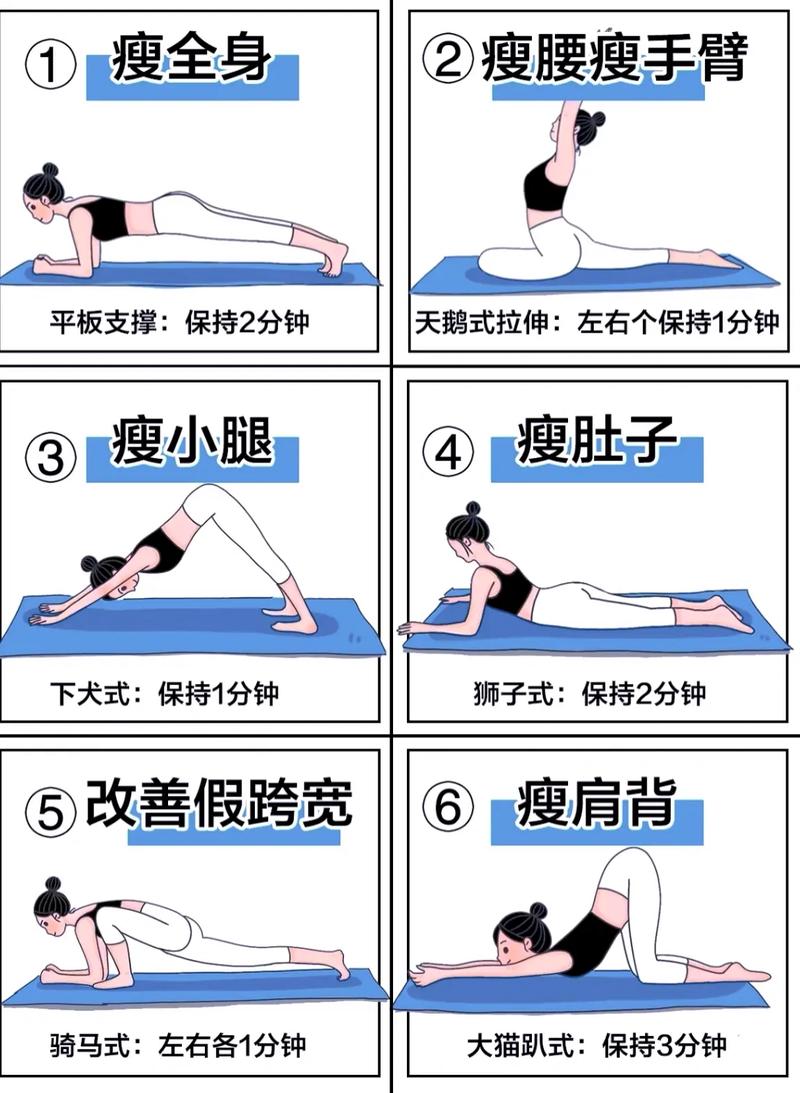 减少肚子赘肉的锻炼方法_瘦肚子塑形！猫式卷腹抬腿平板支撑