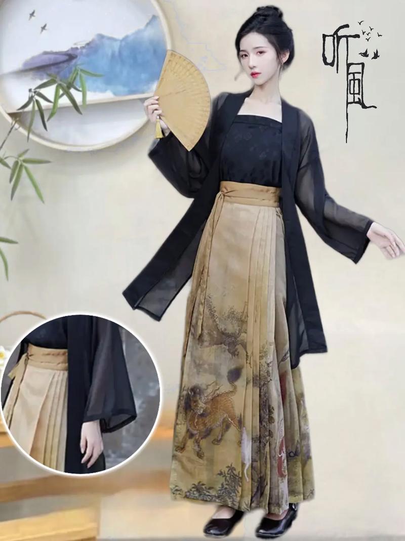 古代女性抹胸开襟开叉裙穿搭_从内敛抹胸到大胆开叉，品味千年美变