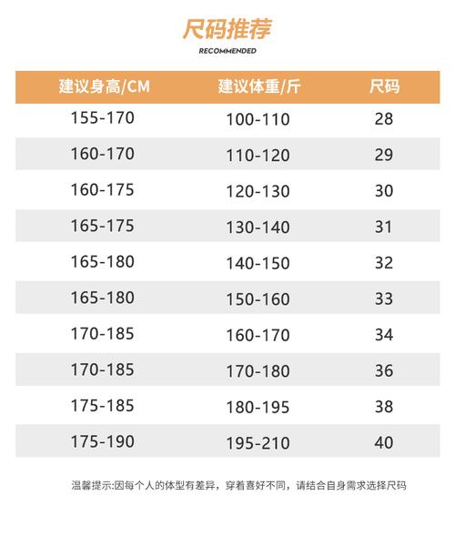 M码的休闲裤适合多高的人穿_M码因人而异,身材数据更关键 M码的休闲裤适合多高的人穿_M码因人而异,身材数据更关键