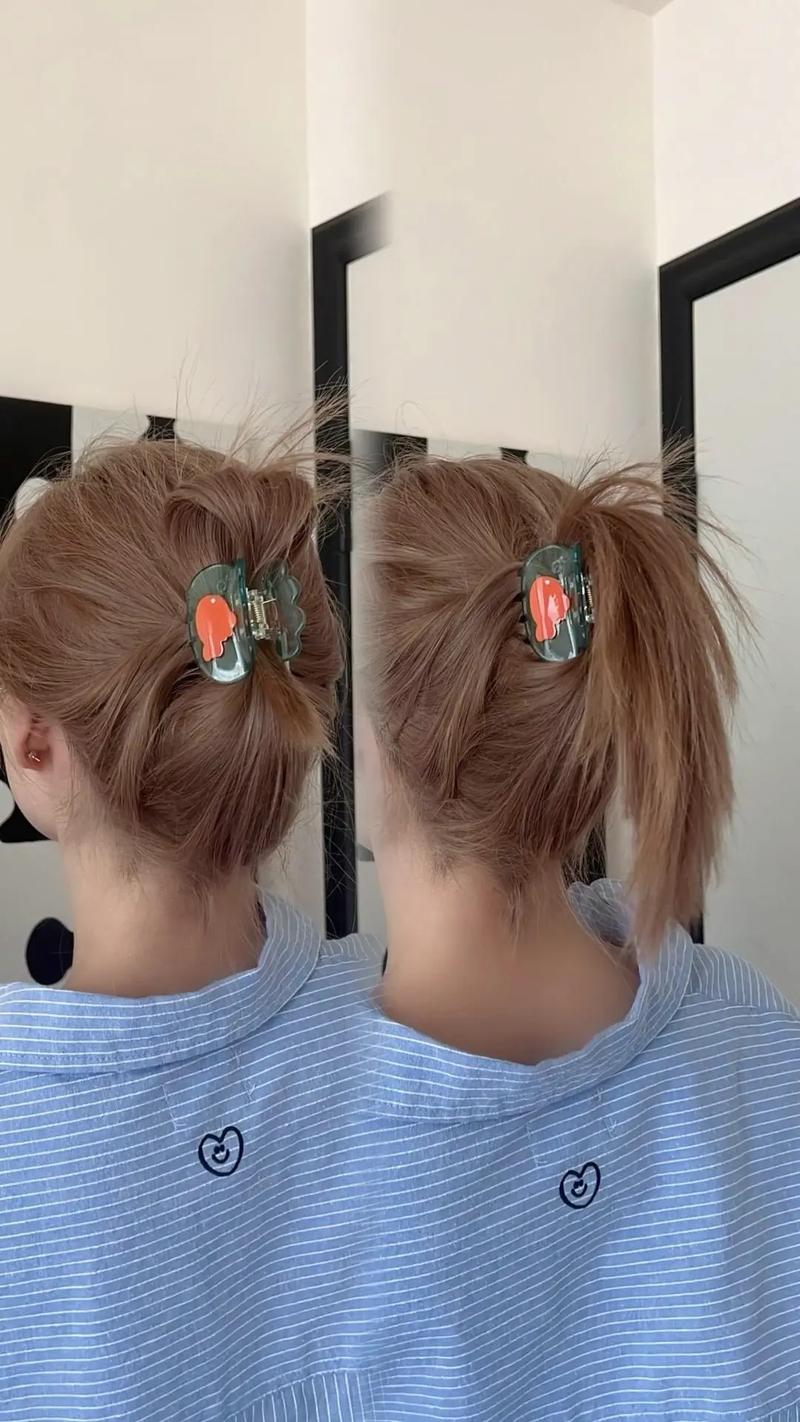 黑线夹子怎么夹头发好看_实用造型神器，美发美甲两不误