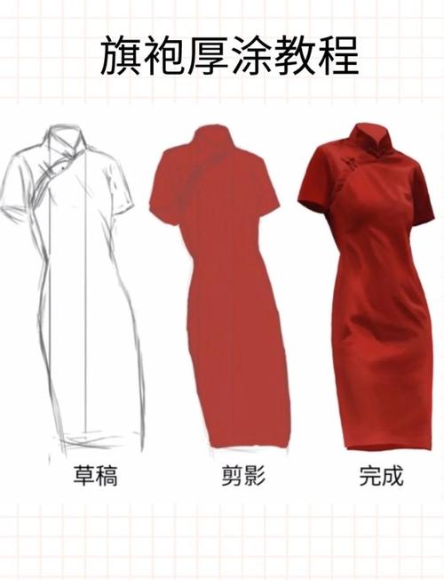 柚子猫黑旗袍最简单三个步骤_柚子猫黑旗袍cosplay，优雅神秘，时尚达人