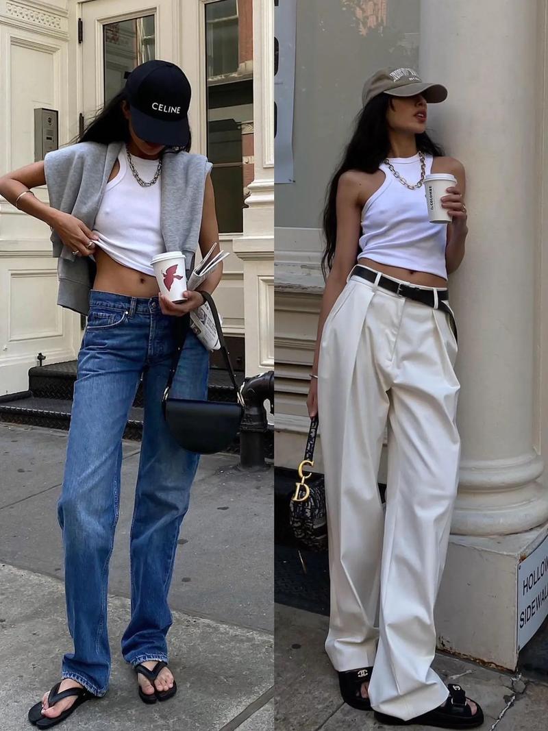 国外17年很火的一个穿搭博主_自然精致，高级感轻松拿捏