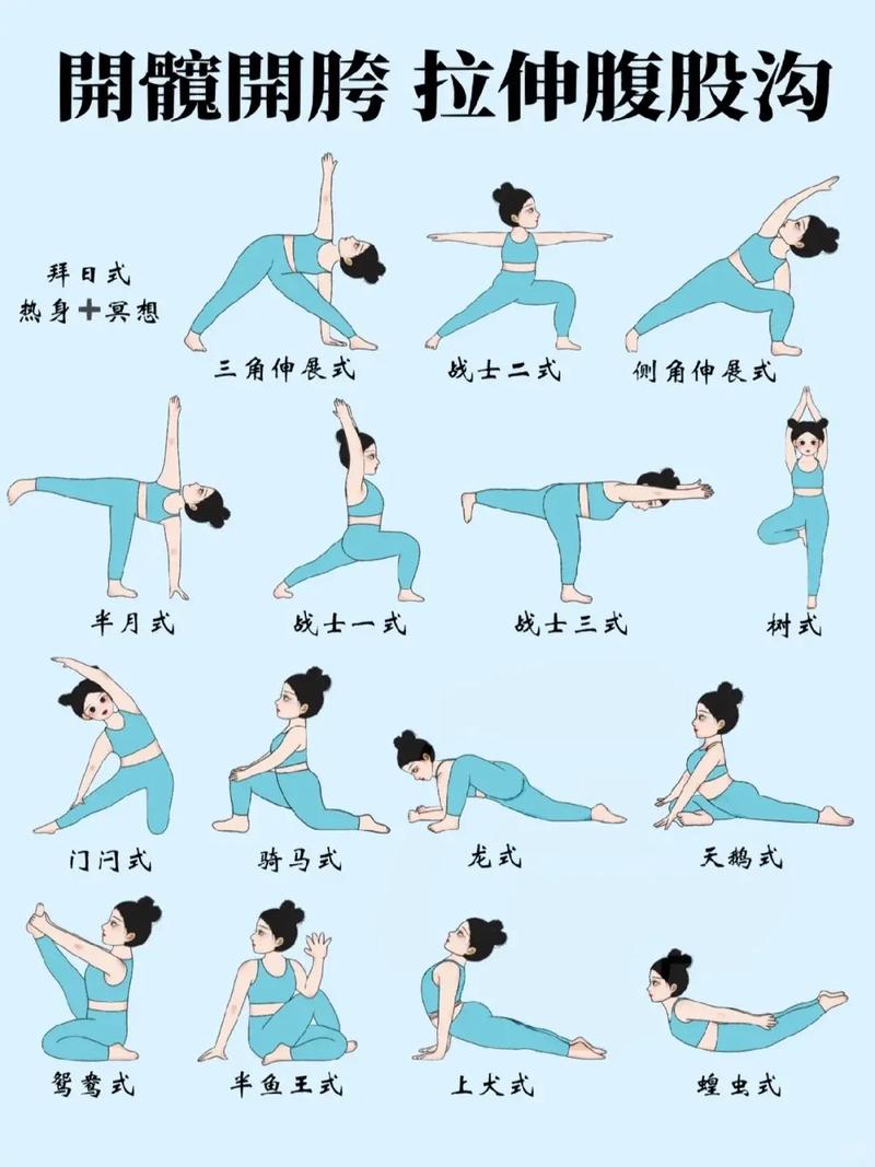 开髋的训练方法_提升柔韧，改善体态