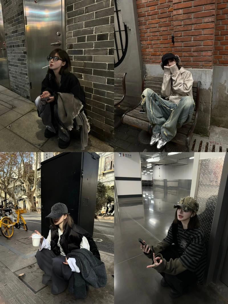 最酷的拍照姿势一个人_一个人拍照上镜姿势，教你更美