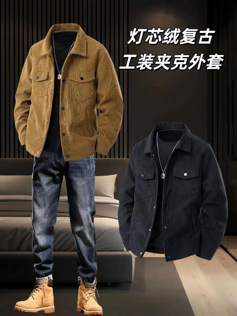 工装夹克适合多大年龄穿_百搭时尚，职场休闲两不误