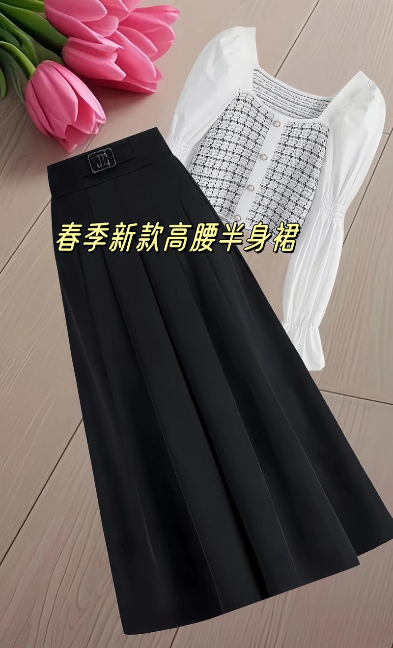 百折裙的搭配_百褶裙百搭时尚，短中长款各有妙用