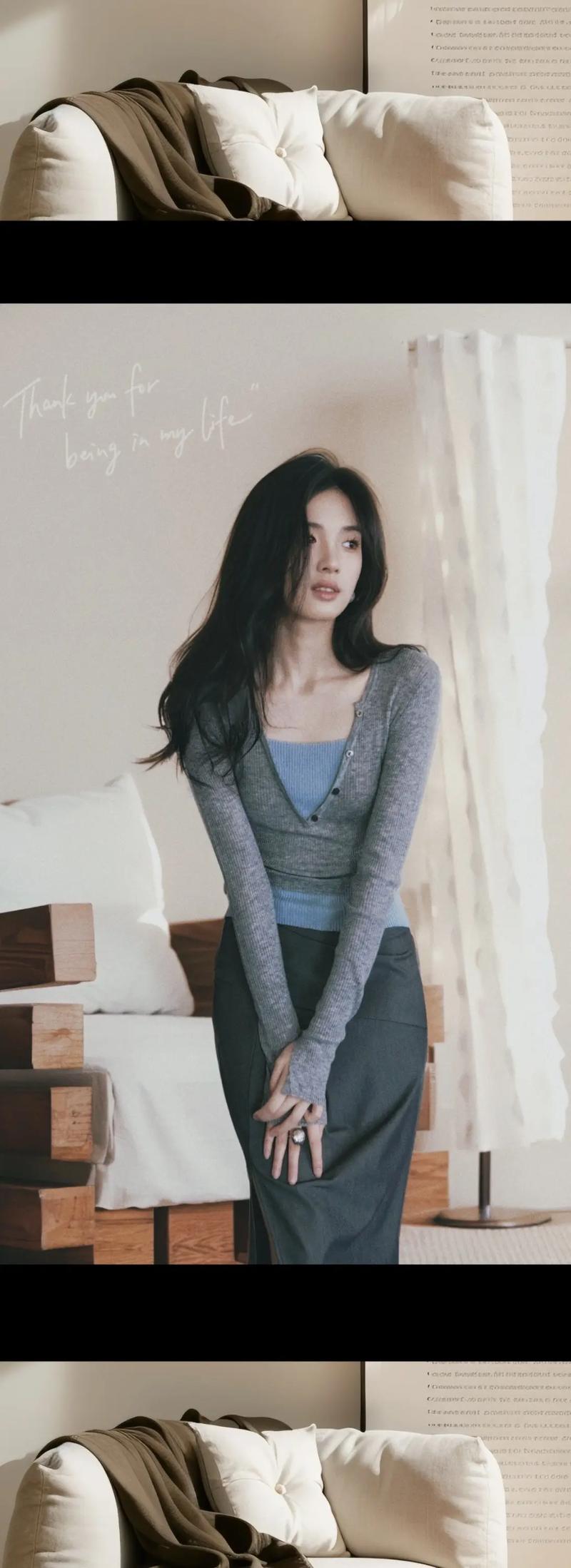 文艺清冷风格穿搭_简约高级质感，清冷文艺风穿搭