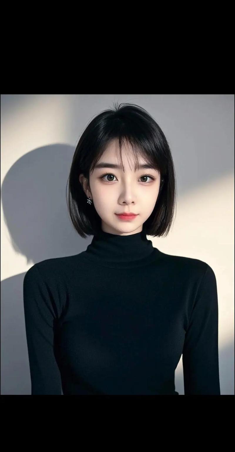 兽耳波波头短发美女_波波头短发，干练减龄显气质