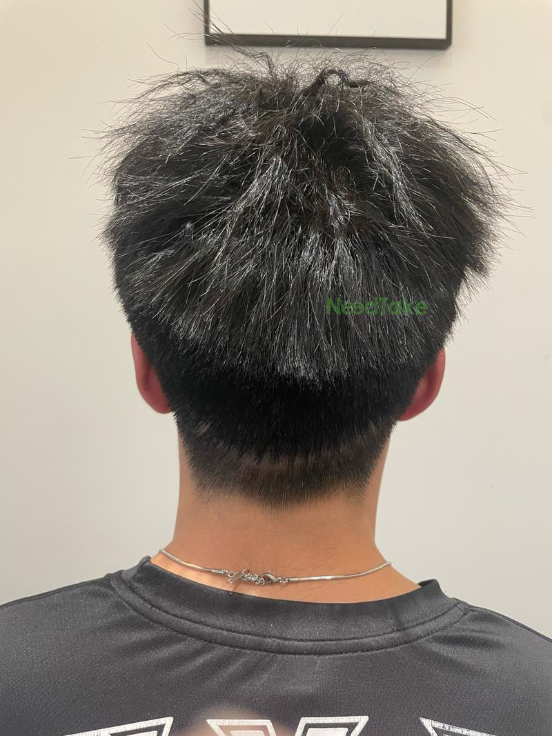 纹的假头发怎么去干净_油软化或卸甲水卸贴片假发胶片，轻撕护头皮