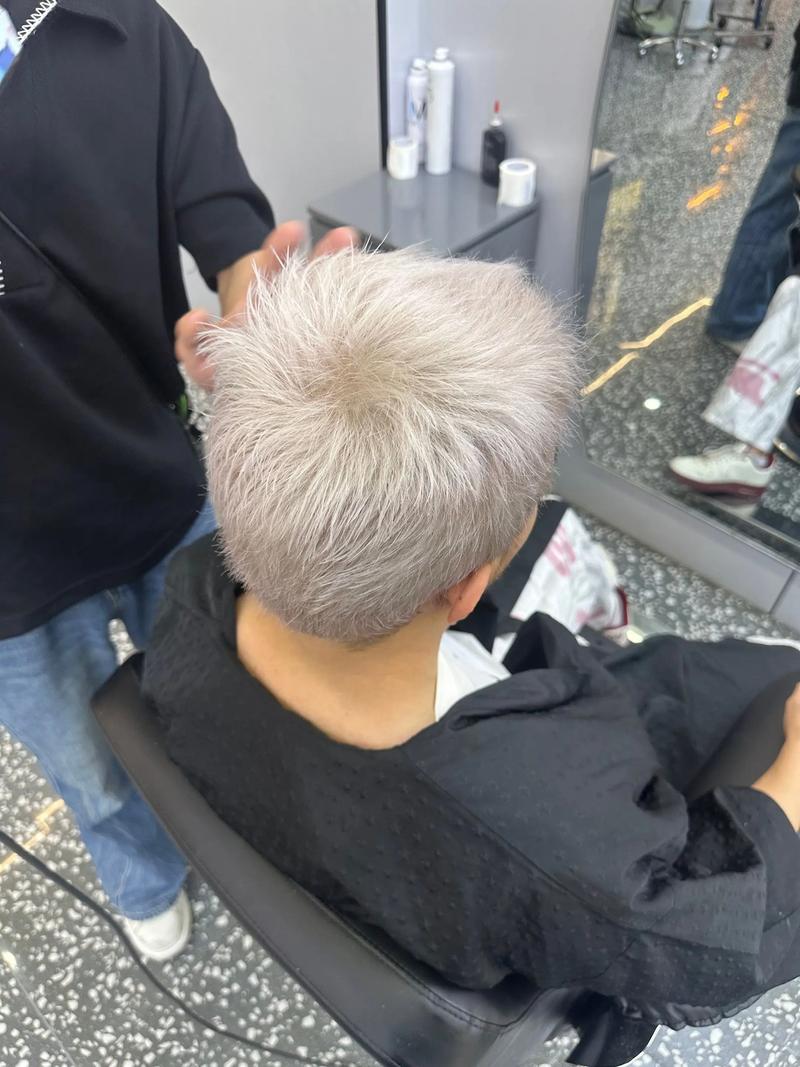 染米白色头发好看吗_染米白头发好看吗？因人而异！