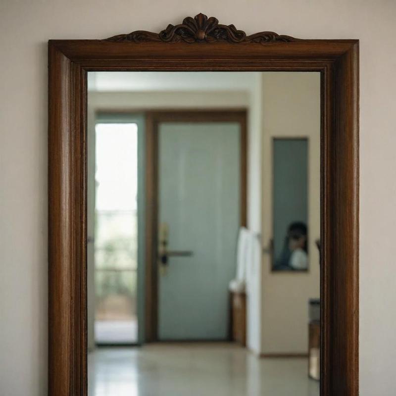 被对面邻居镜子照最佳化解方法_门口狼牙棒反冲，改用植物化解，修心更关键