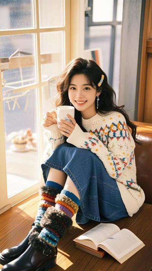 配牛仔裙的发型_外套连帽皆宜，发型随心换