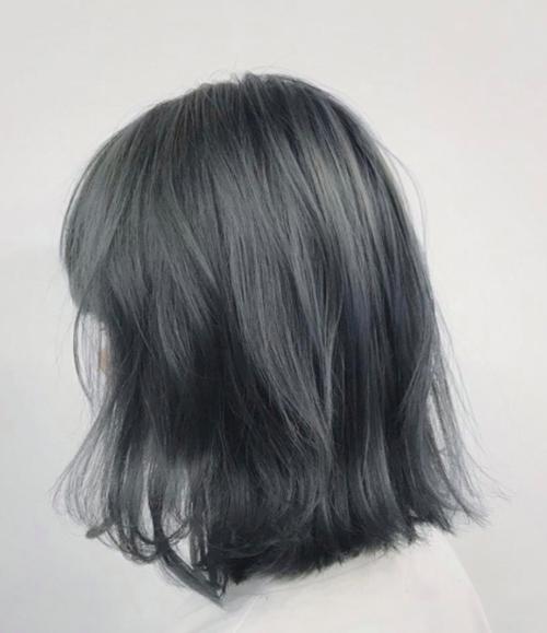 烟灰色头发_百搭显气质，男女皆宜！