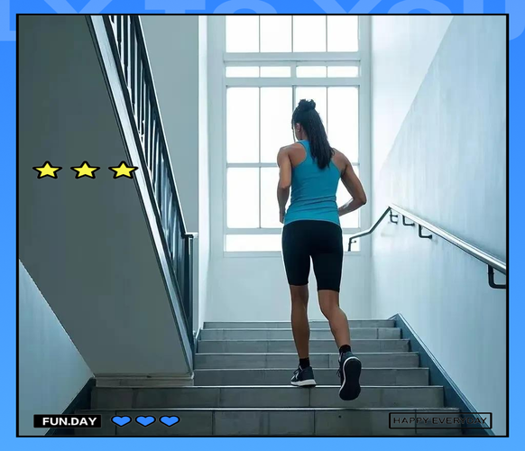 在楼道里晃来晃去展示健身成果_共享楼道健身，邻里欢乐多！