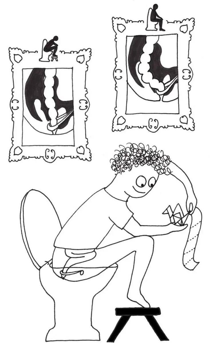 坐便器正确拉屎姿势_蹲姿坐姿助排便，肠道健康要注意