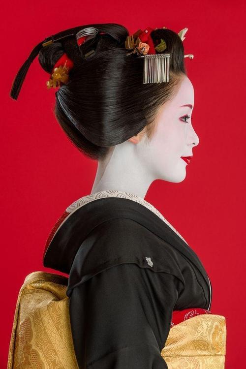 艺伎发型_历史与文化的象征